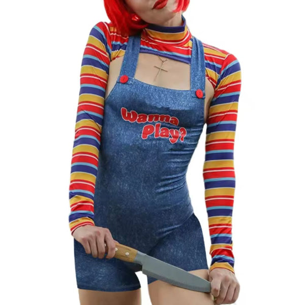 COSPLAY CHUCKY SHORTINHO