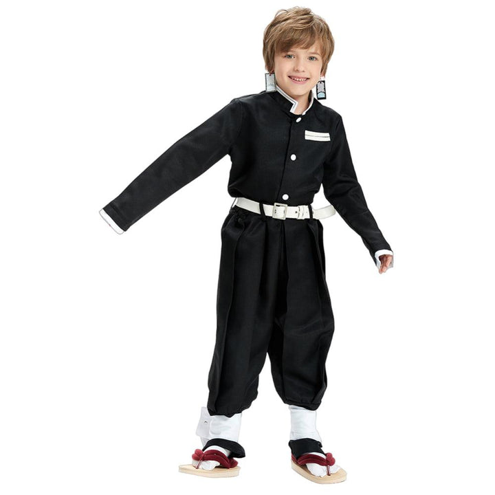 COSPLAY FANTASIA TANJIRO KAMADO KIMETSU NO YAIBA DEMON SLAYER INFANTIL - NiponCosplay