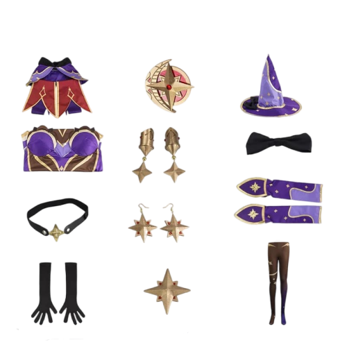 COSPLAY FANTASIA MONA GENSHIN IMPACT ADULTO - NiponCosplay