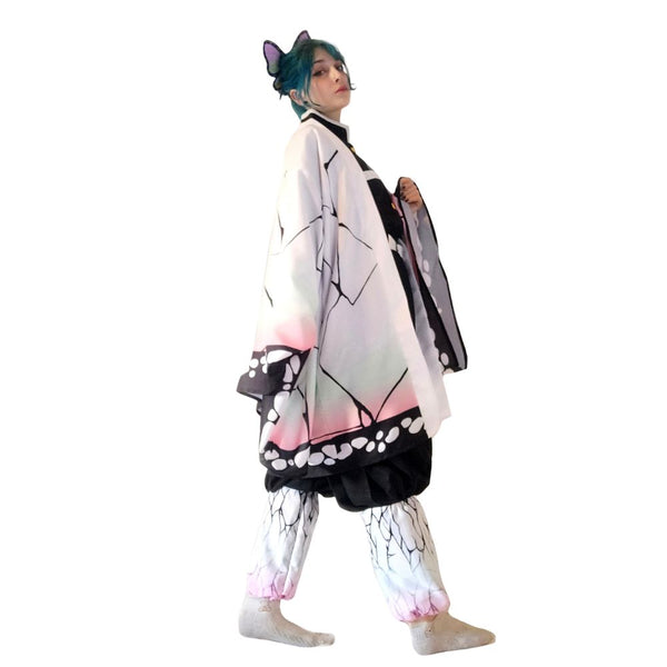Cosplay Fantasia Shinobu Kocho Demon Slayer Kimetsu No Yaiba Adulto