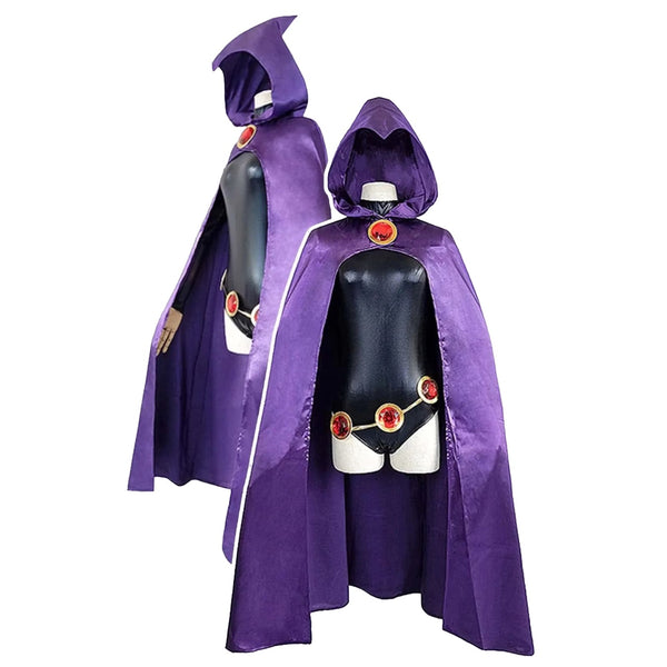 COSPLAY FANTASIA RAVENA RAVEN TEEN TITANS JOVENS TITÃS - NiponCosplay