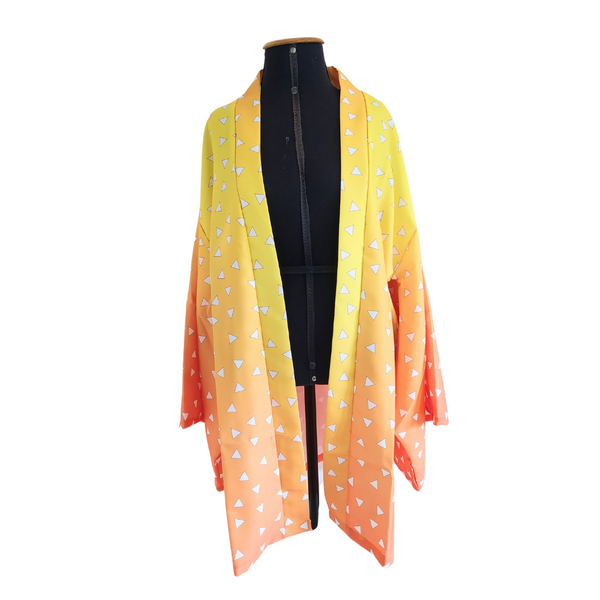 HAORI ZENITSUAGATSUMA DEMO SLAYER ADULTO