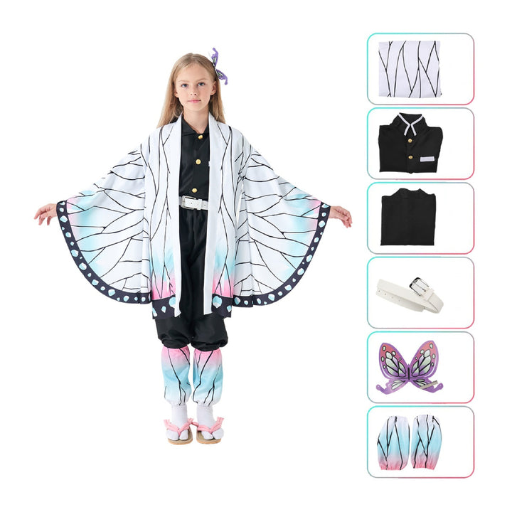 COSPLAY FANTASIA SHINOBU KOCHO DEMON SLAYER KIMETSU NO YAIBA INFANTIL - NiponCosplay