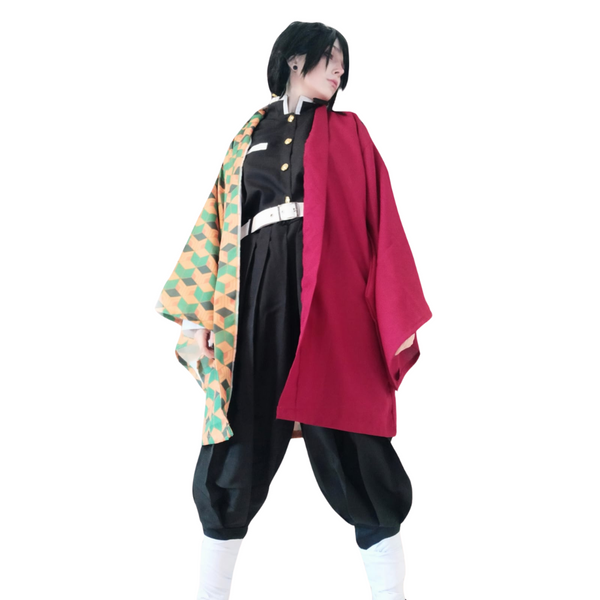Cosplay Fantasia Tomioka Gyuu Kimetsu No Yaiba Demon Slayer Adulto