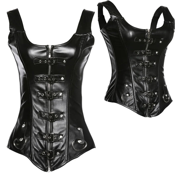 CORSET ESPARTILHO GÓTICO EXCLUSIVO PREMIUM - NiponCosplay