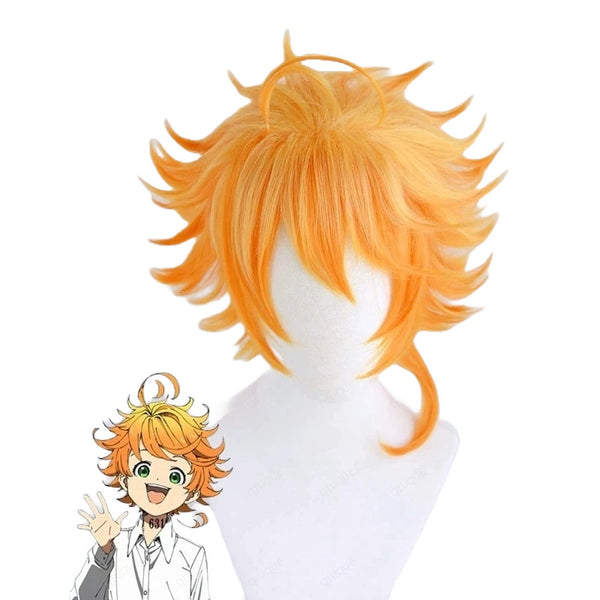 PERUCA COSPLAY CARNAVAL FANTASIA HALLOWEEN EMMA THE PROMISED NEVERLAND - NiponCosplay