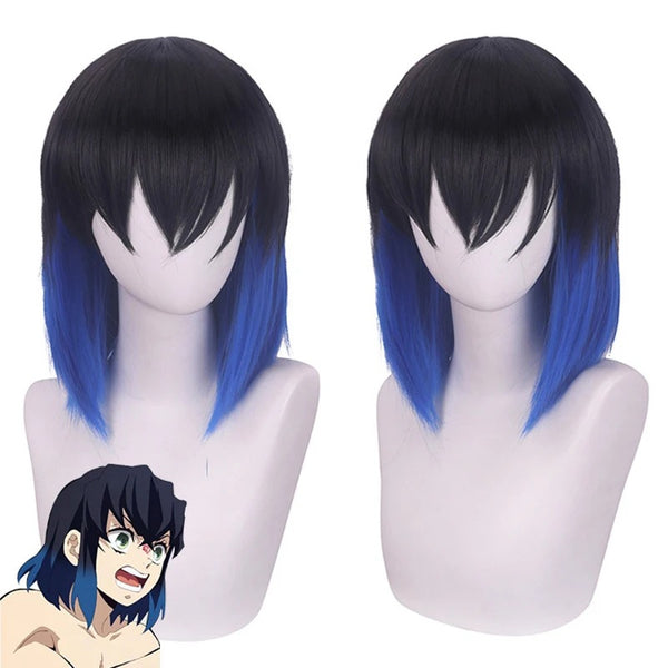 Peruca Cosplay Inosuke Hashibira Kimetsu No Yaiba Demon Slayer