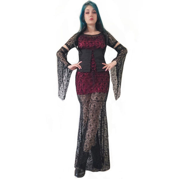 Fantasia De Halloween Vampira Dia Das Bruxas Premium