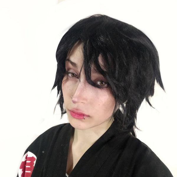 Peruca Cosplay Giyuu Tomioka Kimetsu No Yaiba Demon Slayer