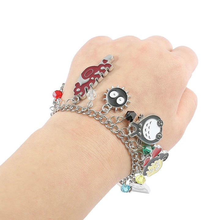 Pulseira Bracelete Studio Ghibli Miyazaki Hayao Anime Totoro Kiki No Face - NiponCosplay