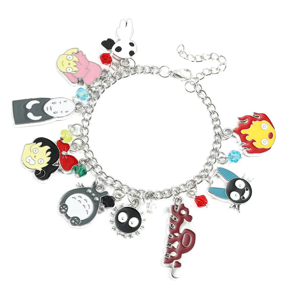 Pulseira Bracelete Studio Ghibli Miyazaki Hayao Anime Totoro Kiki No Face - NiponCosplay