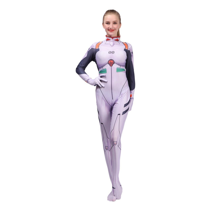 COSPLAY FANTASIA SUIT EVANGELION REI AYANAMI ADULTO - NiponCosplay