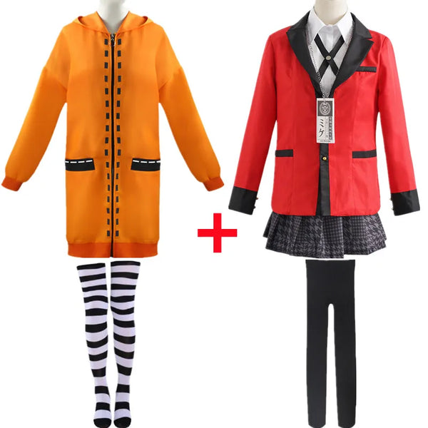 Cosplay Fantasia Anime Kakegurui Yomotsuki Runa