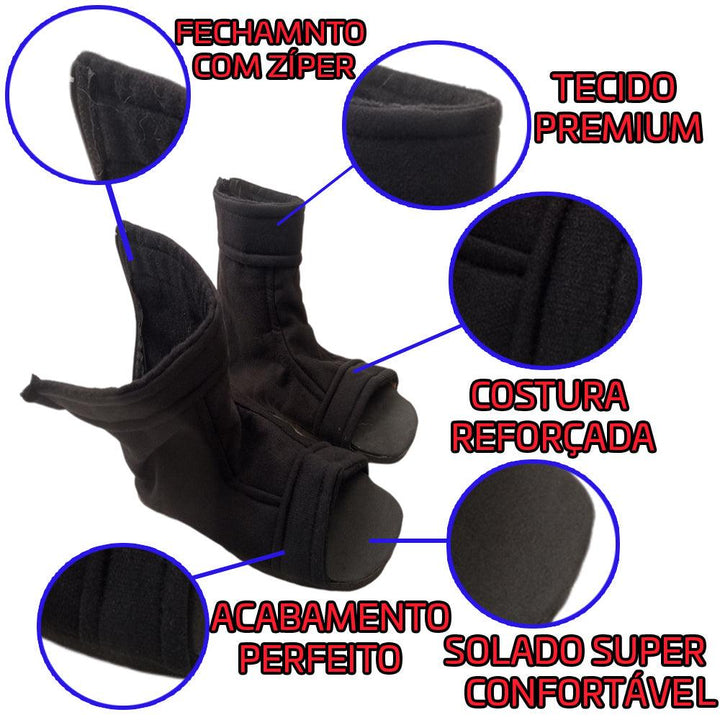 SAPATO SANDÁLIA BOTA NINJA 2 EM 1 ADULTO INFANTIL - NiponCosplay