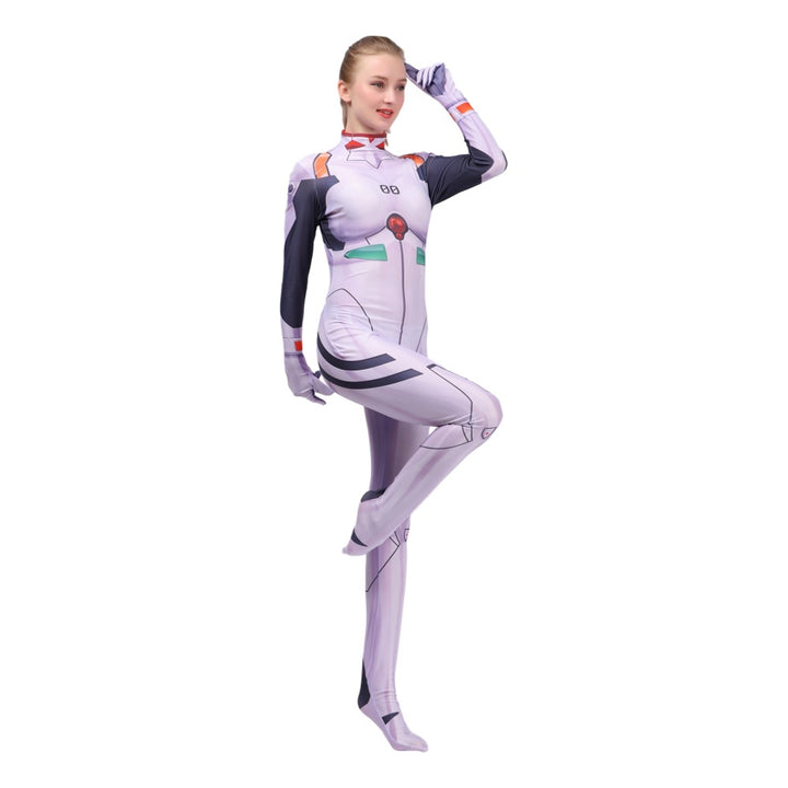 COSPLAY FANTASIA SUIT EVANGELION REI AYANAMI ADULTO - NiponCosplay