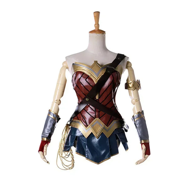 Cosplay Fantasia Mulher Maravilha Wonder Woman Gal Gadot PREMIUM Pronta Entrega