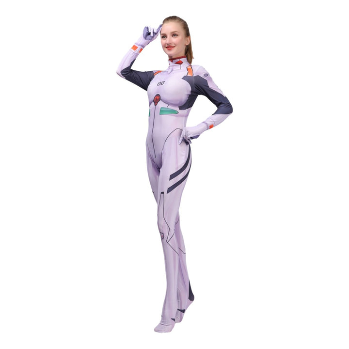 COSPLAY FANTASIA SUIT EVANGELION REI AYANAMI ADULTO - NiponCosplay