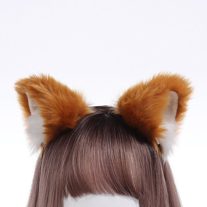 TIARA PELÚCIA MAID COSPLAY FANTASIA LOLITA ORELHA GATINHO RAPOSA - NiponCosplay