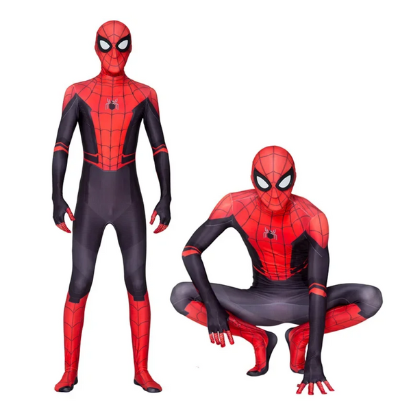 Cosplay Fantasia Homem Aranha de Volta para Casa Adulto