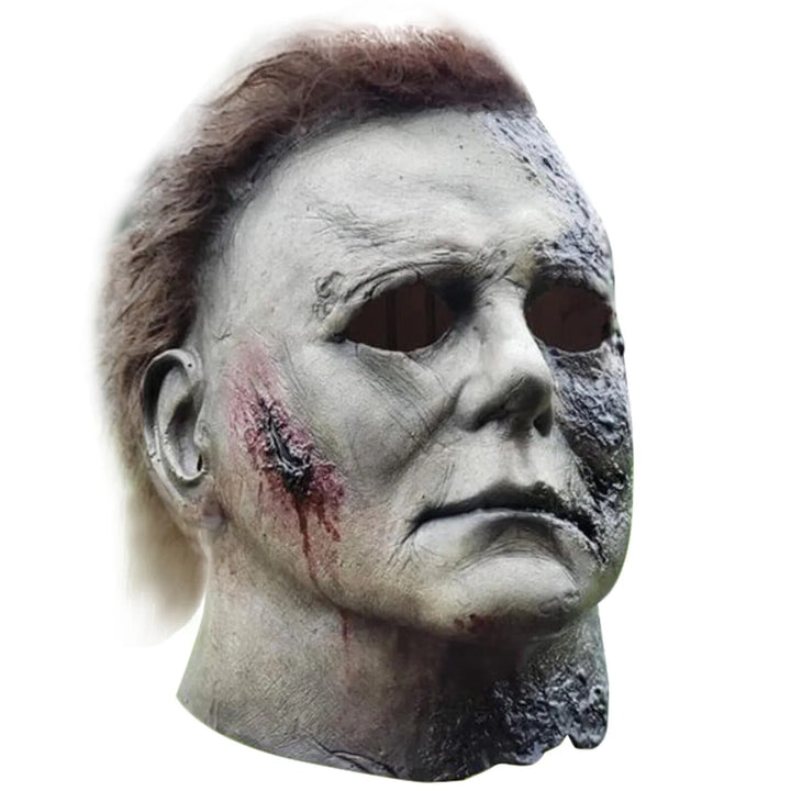 MÁSCARA COSPLAY FANTASIA LATÉX REALISTA HALLOWEEN MICHAEL MYERS ADULTO - NiponCosplay