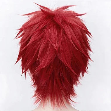 PERUCA COSPLAY CARNAVAL HALLOWEEN 35 CM GAARA PAIN - NiponCosplay