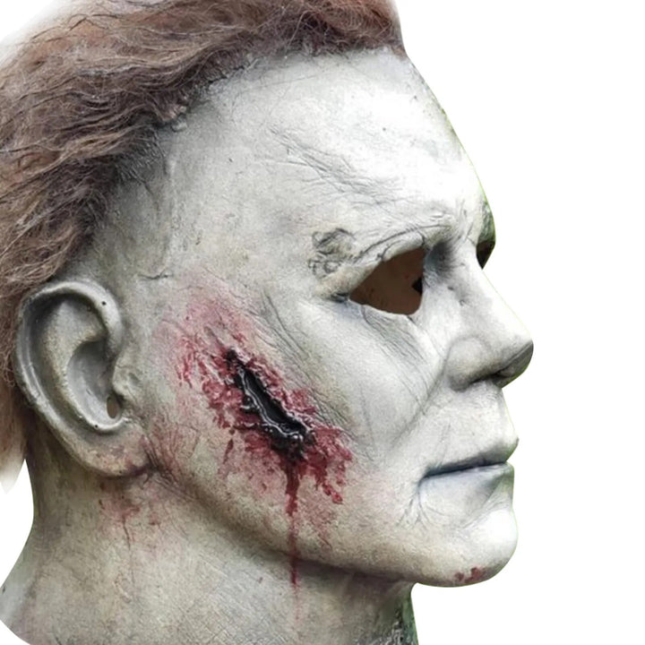 MÁSCARA COSPLAY FANTASIA LATÉX REALISTA HALLOWEEN MICHAEL MYERS ADULTO - NiponCosplay